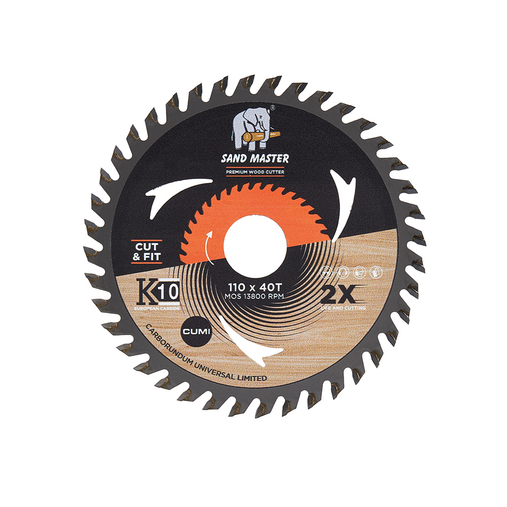 CUMI Sand Master Super Slim TCT Wood Cutter – view 2