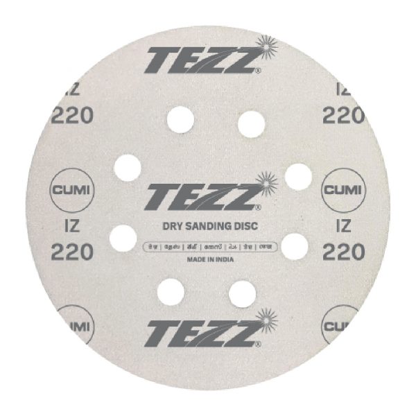 Tezz Dry Sanding Hook & Loop Disc
