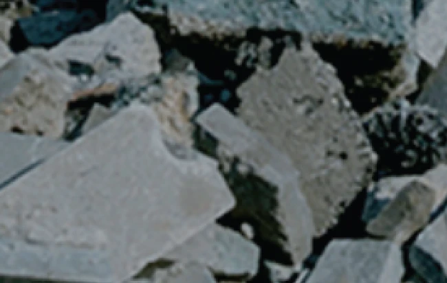 Breaking Cement Blocks