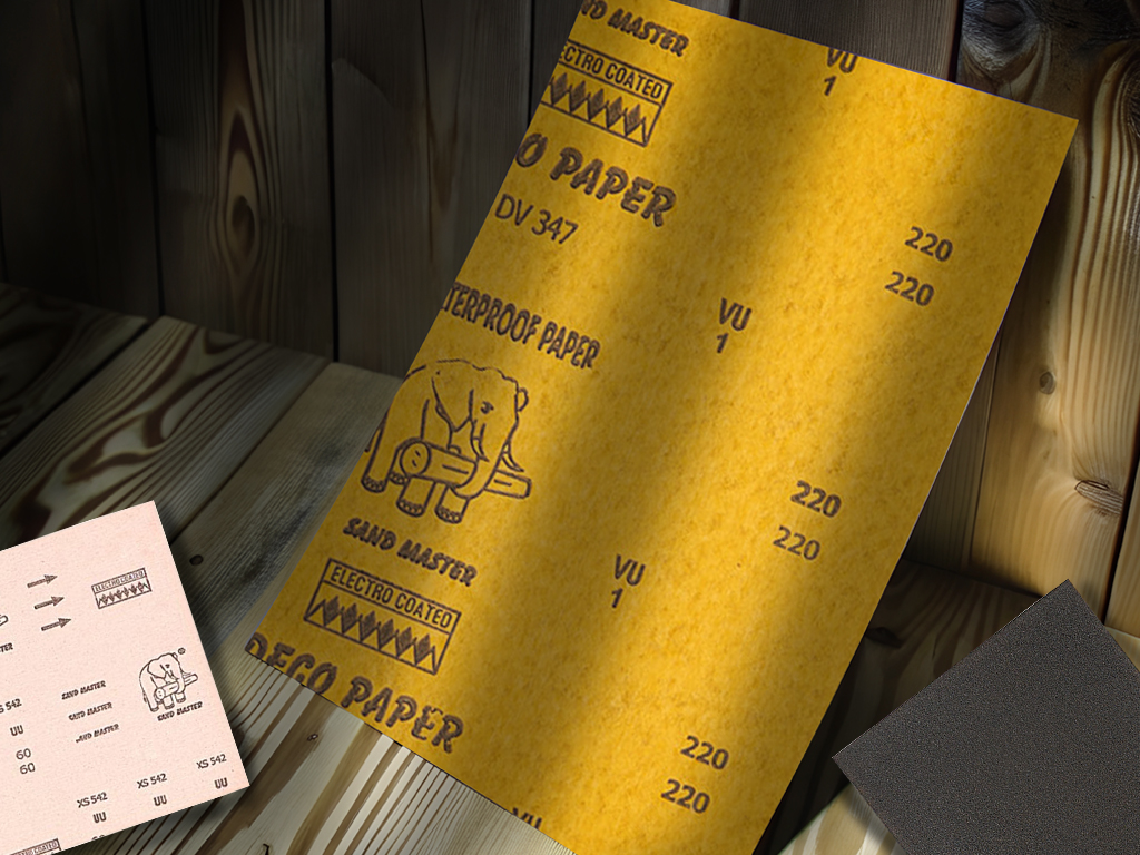 Sandpaper Guide for Walls, Wood & Plaster Type