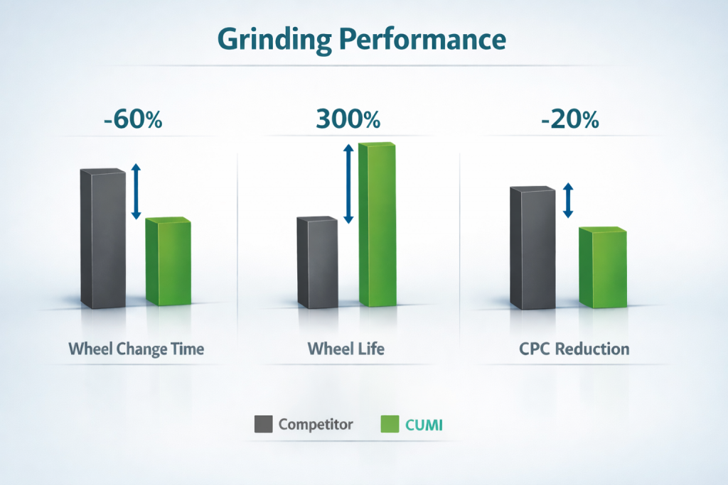 Grinding Performance Comparison