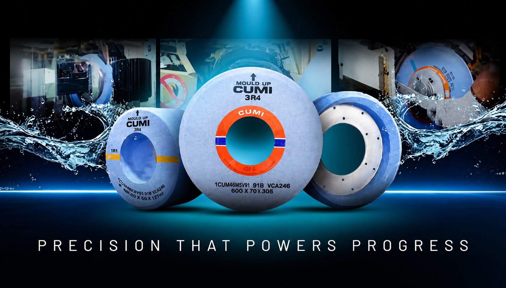 CUMI’s Engineered Gear Grinding Wheel Range for High-Precision Manufacturing